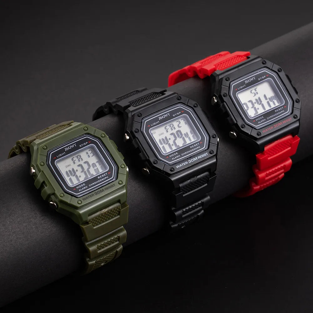Digital Watches For Men Sports Waterproof Bracelet Clock Gold Electronice LED Wristwatch Women Casucal montre homme relogio