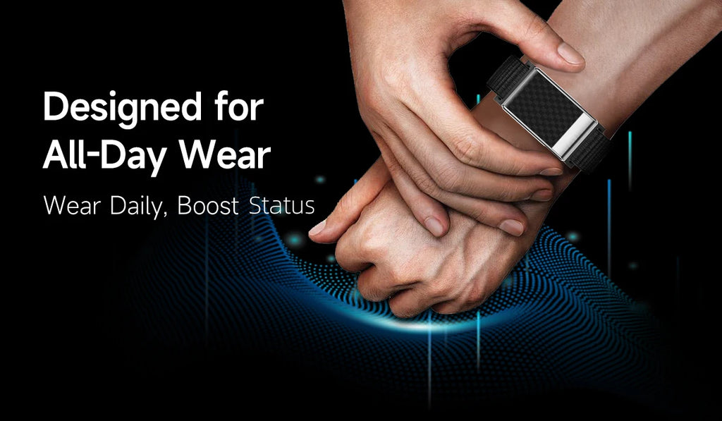 LIGE ECG Smart Watch for Men  Women Sports Fitness Temperature Health Monitoring Waterproof Wristbands No Screen Smart Bracelet