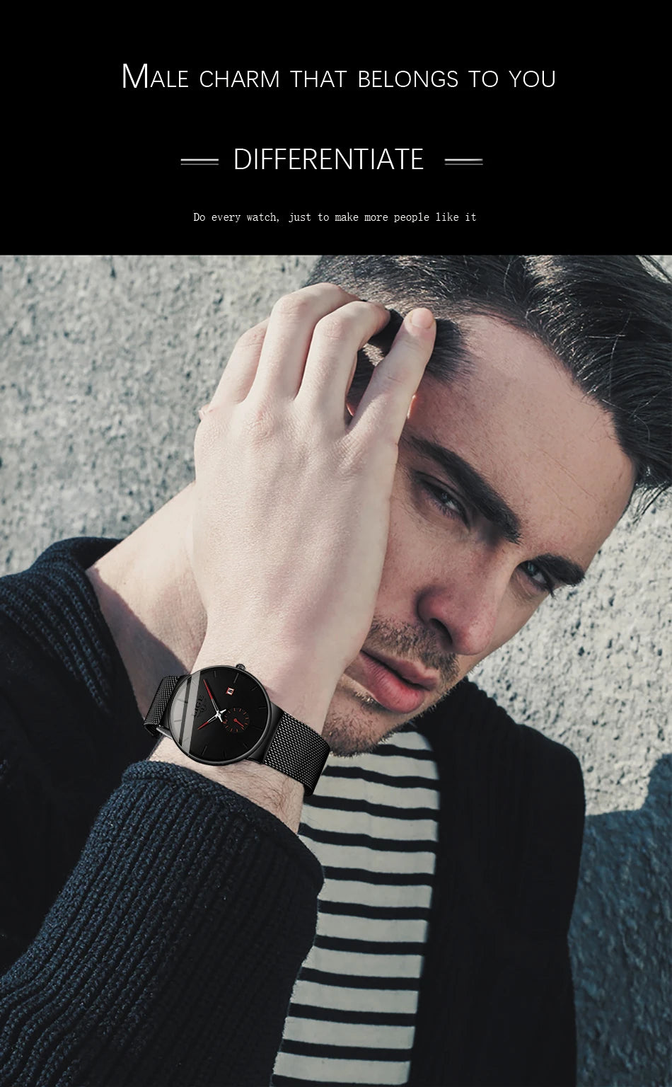 LIGE mens wristwatch simple luxury fashion clock quartz men sports watches Waterproof Watches Gift For Men Relogio Masculino+BOX