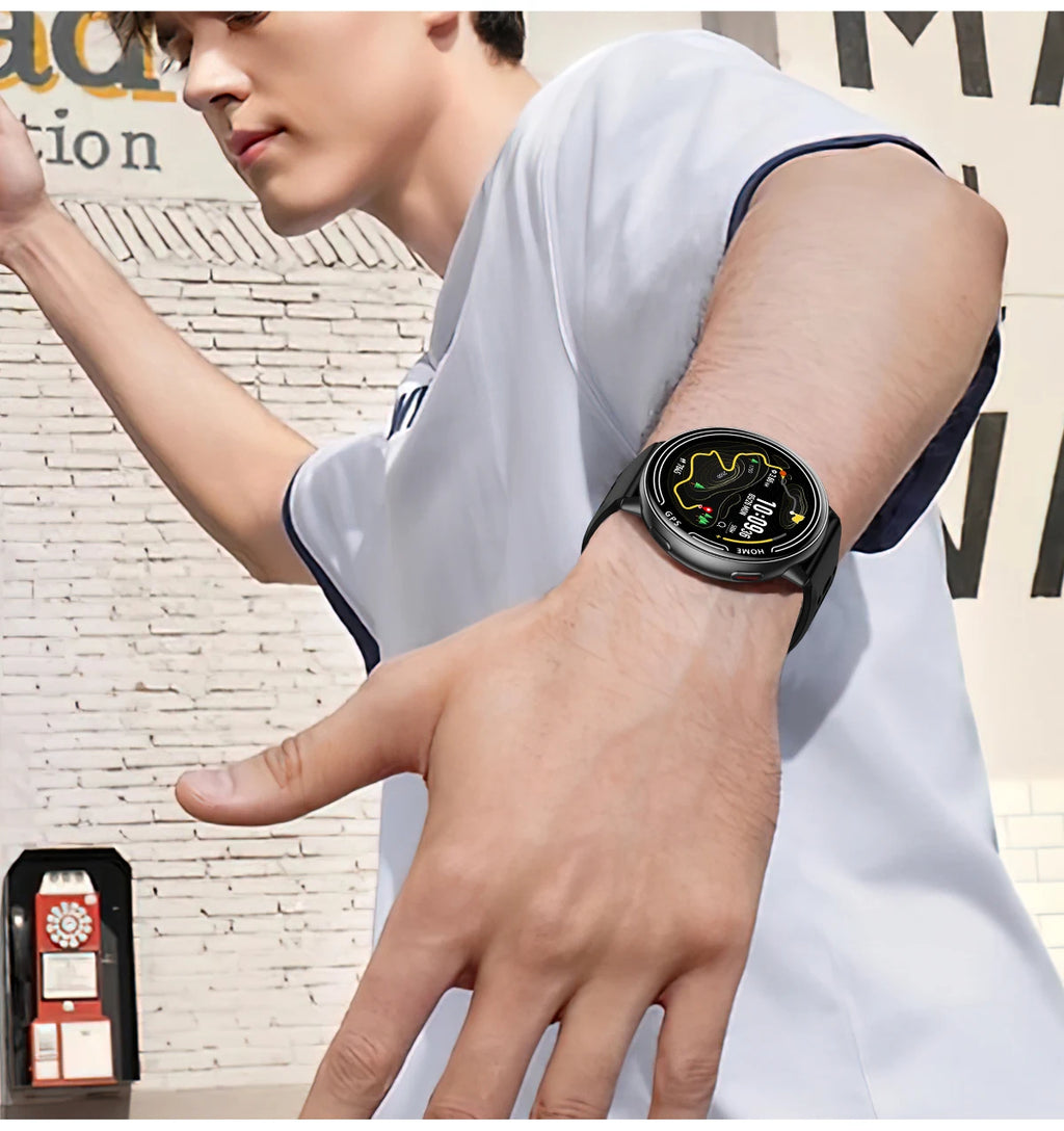 LIGE 2026 Women Sports Smart Watch New Built-in GPS Bluetooth Call 1.39'' Display Heart Rate Monitor 1ATM Waterproof SmartWatch