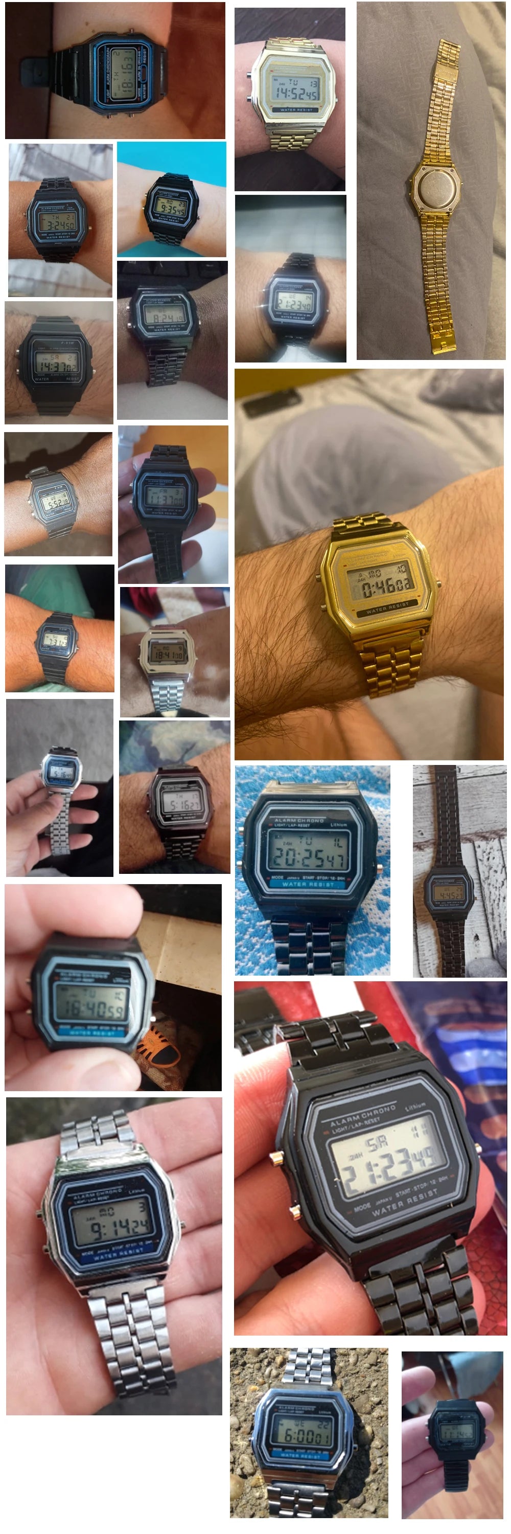 Digital Watches For Men Sports Waterproof Bracelet Clock Gold Electronice LED Wristwatch Women Casucal montre homme relogio