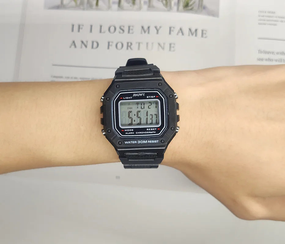 Digital Watches For Men Sports Waterproof Bracelet Clock Gold Electronice LED Wristwatch Women Casucal montre homme relogio