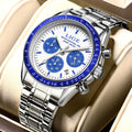 LIGE Fashion Mens Watches Top Brand Luxury Business Watch For Men Full Steel Waterproof Quartz Chronograph Relogios Masculino