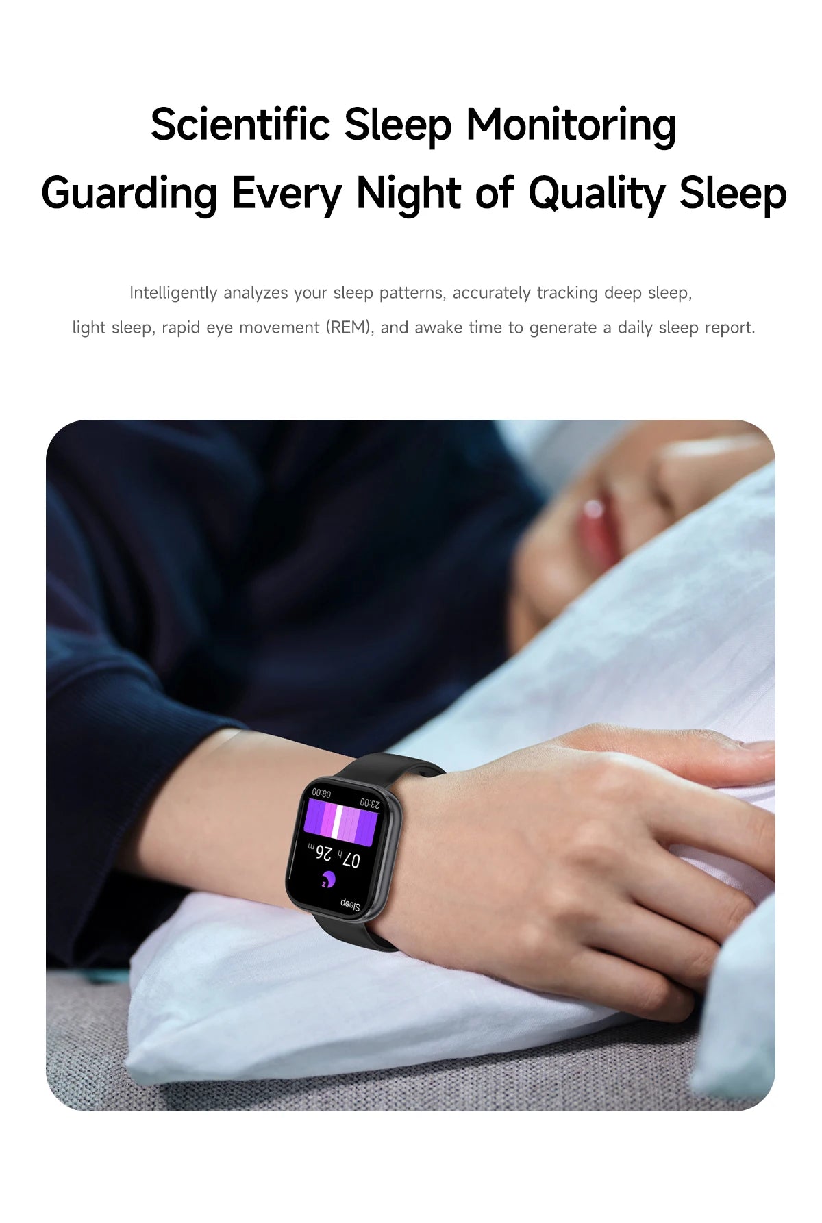 LIGE 2026 1000mAh Battery Men Women Smart Watch 2.04" HD Large Screen Flashlight Hear Rate Bluetooth Call Smartwatch 100+ Sports