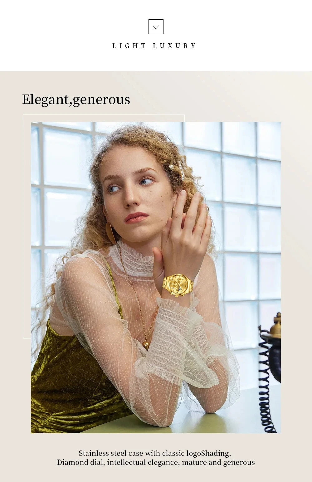 LIGE Watches For Women Elegant Luminous Date Women's Quartz Watches Stainless Steel Sports Waterproof Bracelet Watch Women Gift