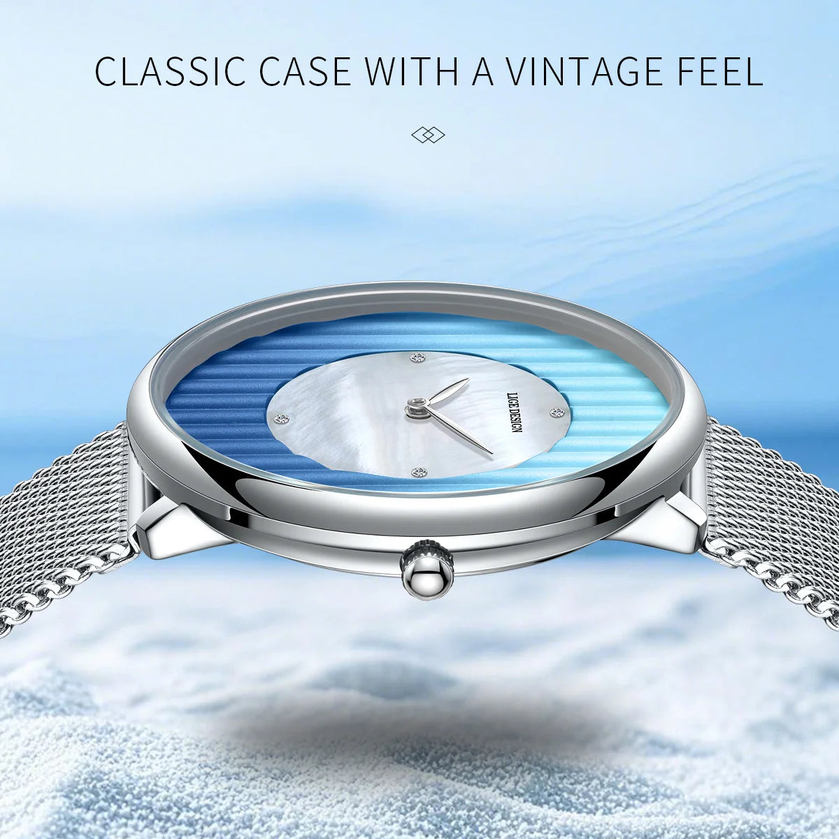 LIGE Brand Luxury Silver Watch Women Small Dial Mesh Band Ladies Watch Fashion Elegent Quartz Wristwatch Gift relogio feminino