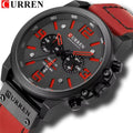 Curren 8314 Quartz Watch for Men Chronograph Sport Mens Watches Clock Leather Male Wristwatch Relogio Masculino Fashion Gift