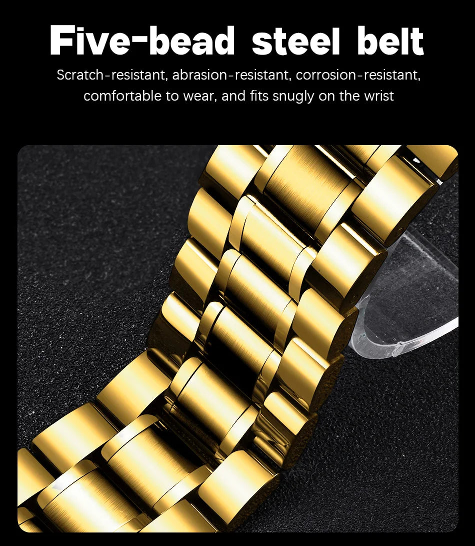 LIGE Fashion Mens Watches Top Brand Luxury Business Watch For Men Full Steel Waterproof Quartz Chronograph Relogios Masculino