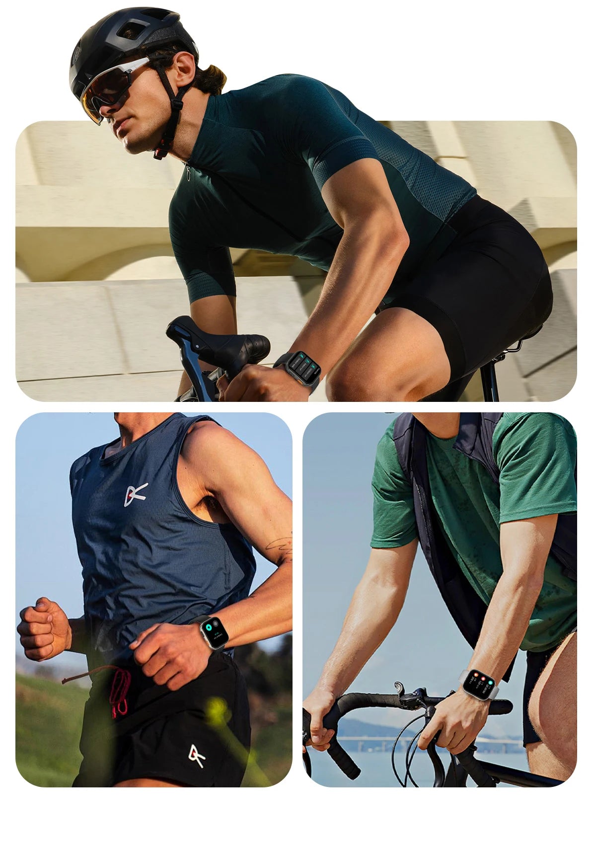 LIGE 2026 1000mAh Battery Men Women Smart Watch 2.04" HD Large Screen Flashlight Hear Rate Bluetooth Call Smartwatch 100+ Sports