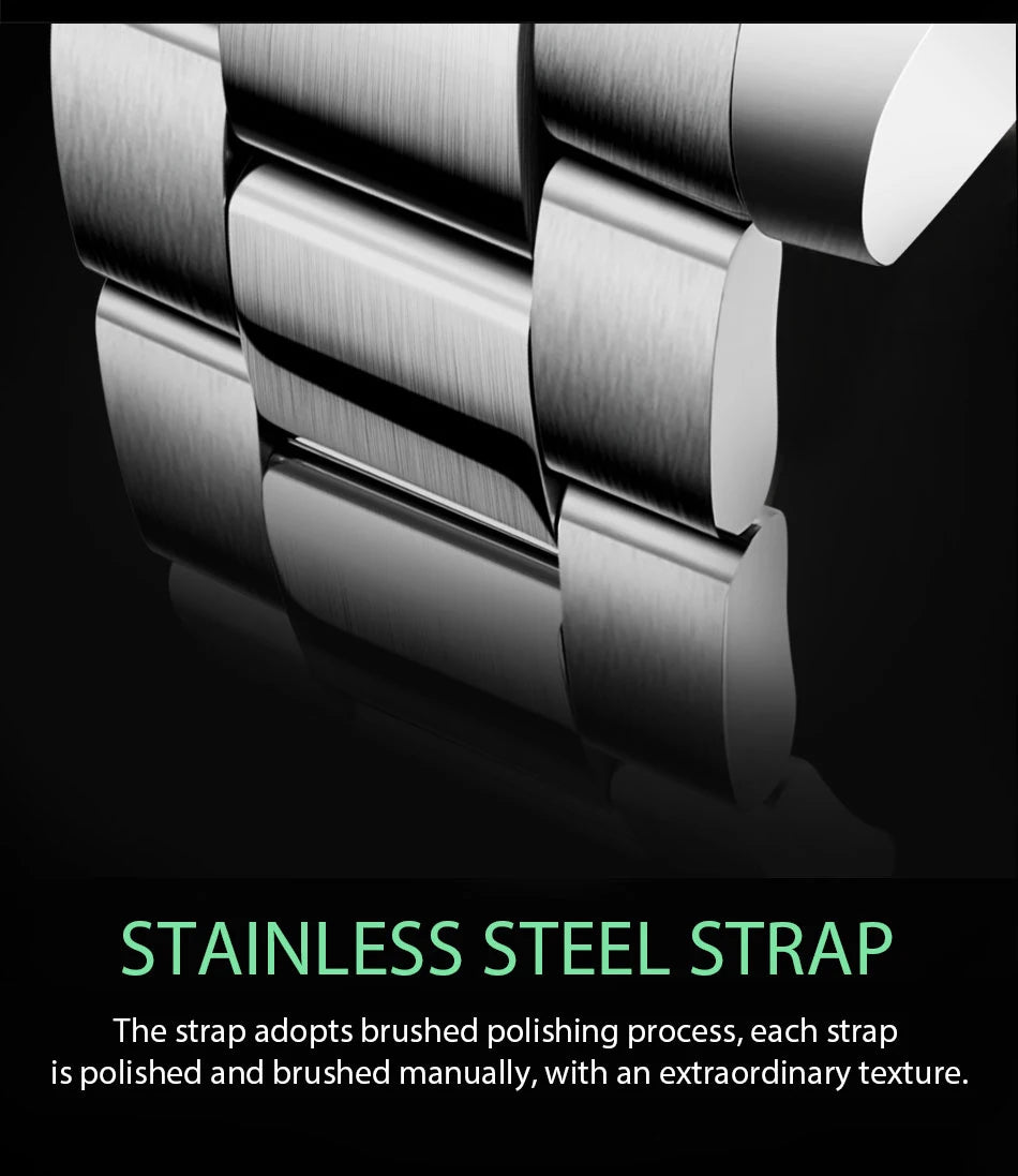 LIGE  New Mens Watches Top Brand Luxury Fashion Black Watch Men Luminous Waterproof Date Clock Sport Mens Quartz Wristwatch