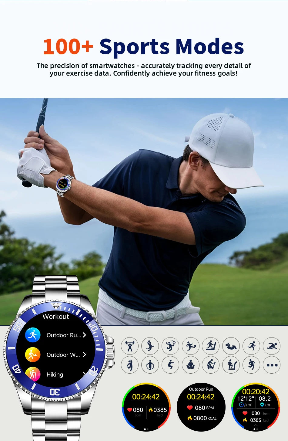 LIGE 2026 Style Luxury Smart Watch For Men Waterproof Sport Digital Business Smart Watches For Gift Smart Band Dials Answer Call