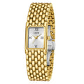 LIGE Gold Watch for Women Square Ladies Quartz Wristwatches Stainless Steel Women Small Gold Watch Luxury Casual Fashion Watch