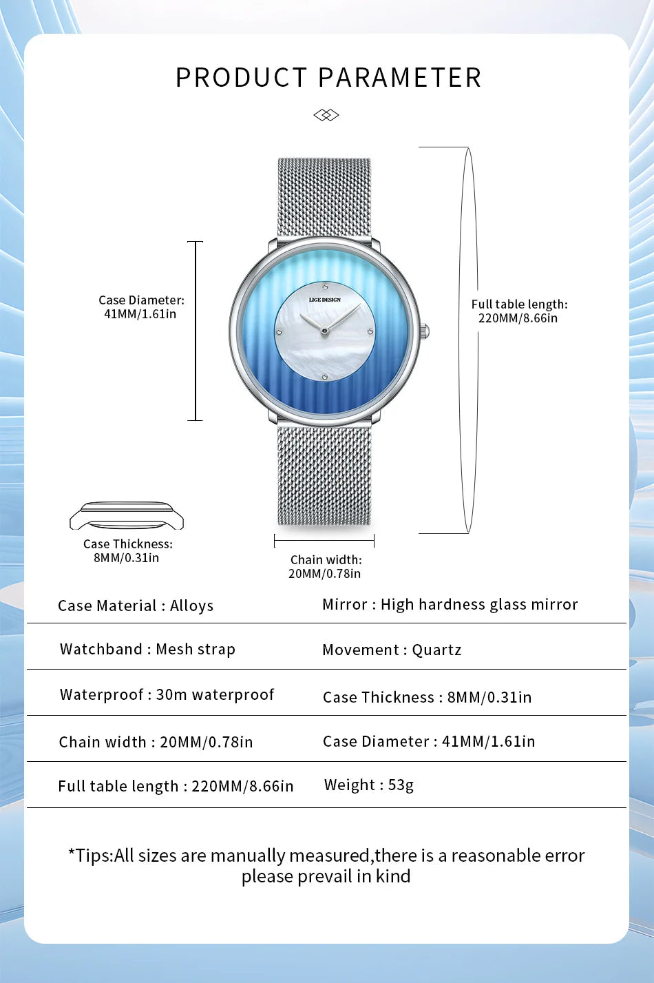 LIGE Brand Luxury Silver Watch Women Small Dial Mesh Band Ladies Watch Fashion Elegent Quartz Wristwatch Gift relogio feminino