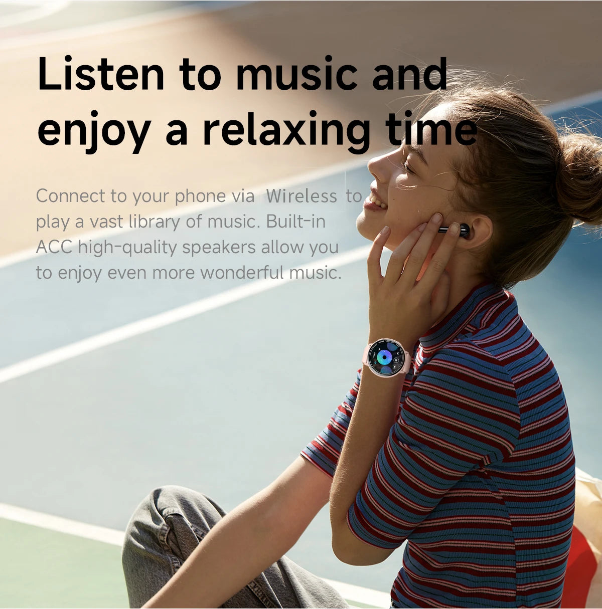 LIGE 2026 Women Sports Smart Watch New Built-in GPS Bluetooth Call 1.39'' Display Heart Rate Monitor 1ATM Waterproof SmartWatch