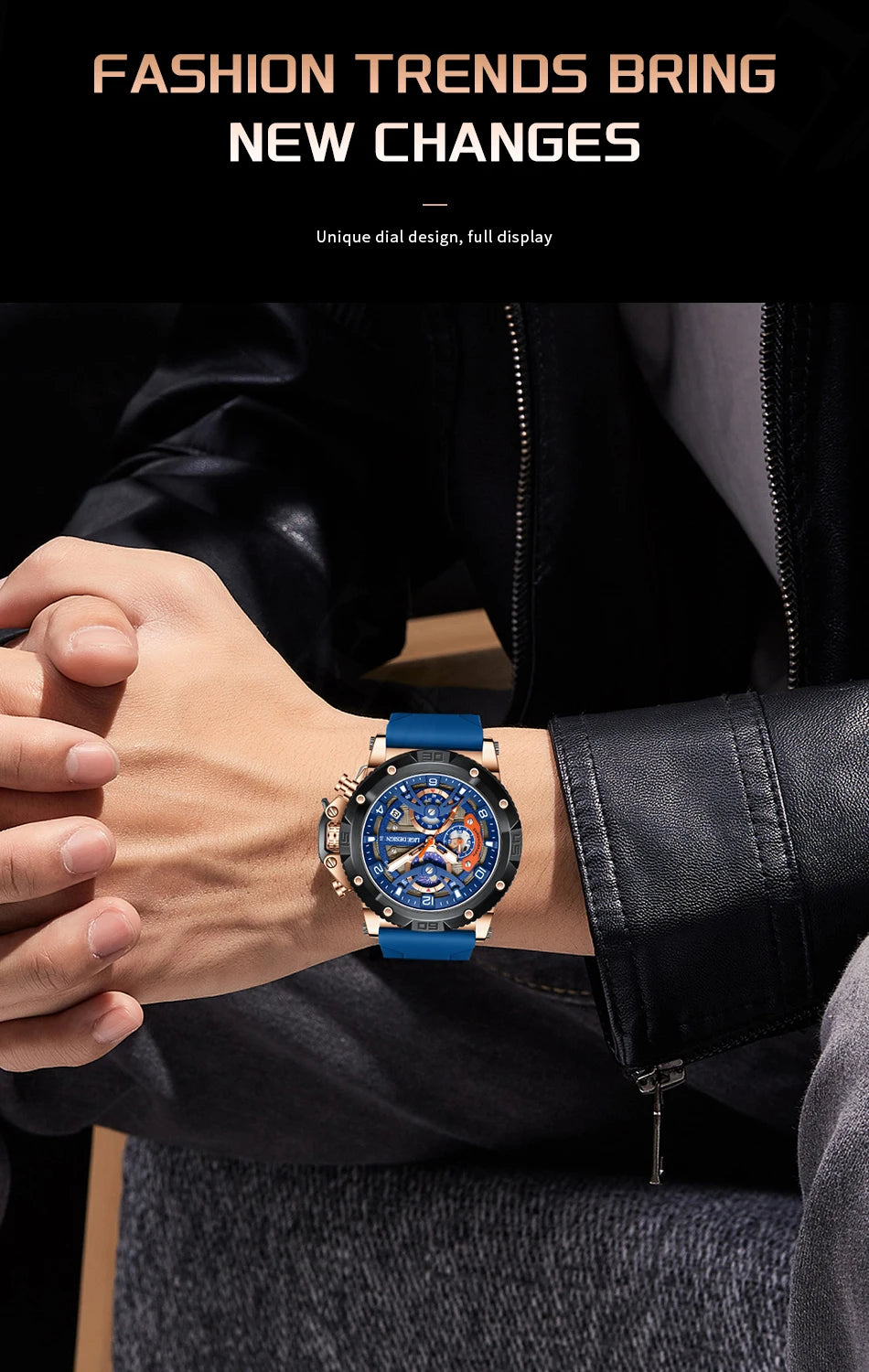 LIGE New Luxury Mens Watch Fashion Sports Dive Watches Men Waterproof Luminous Chronograph Quartz Wristwatches Reloj Hombre